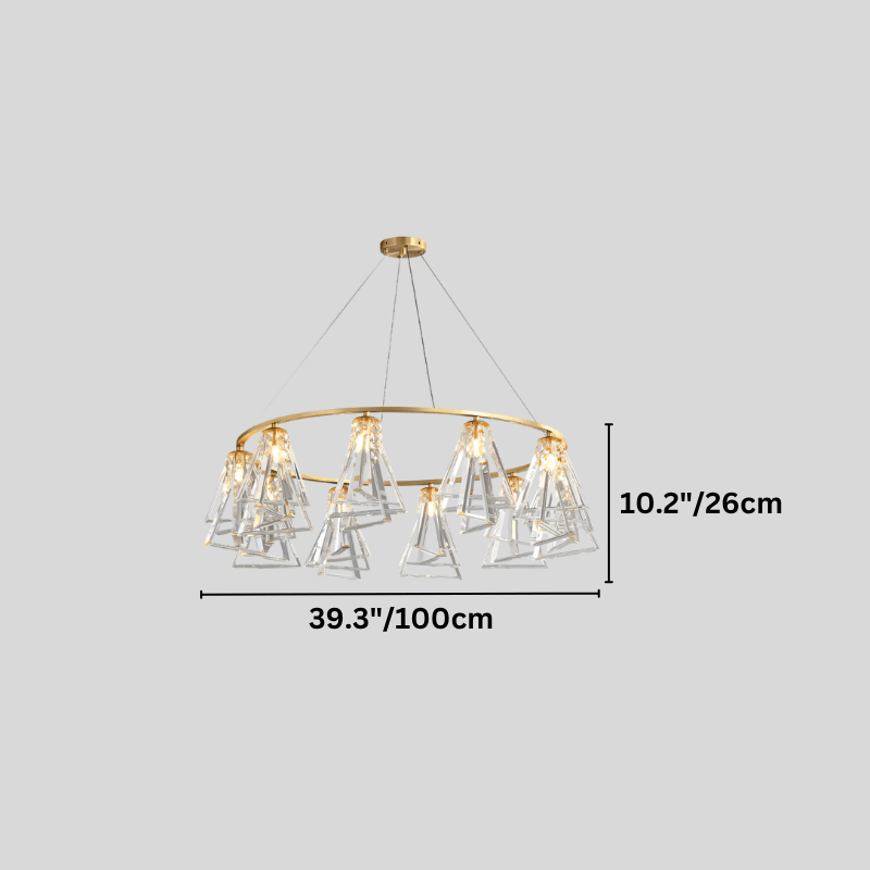 Zapto Chandelier - Nuvé