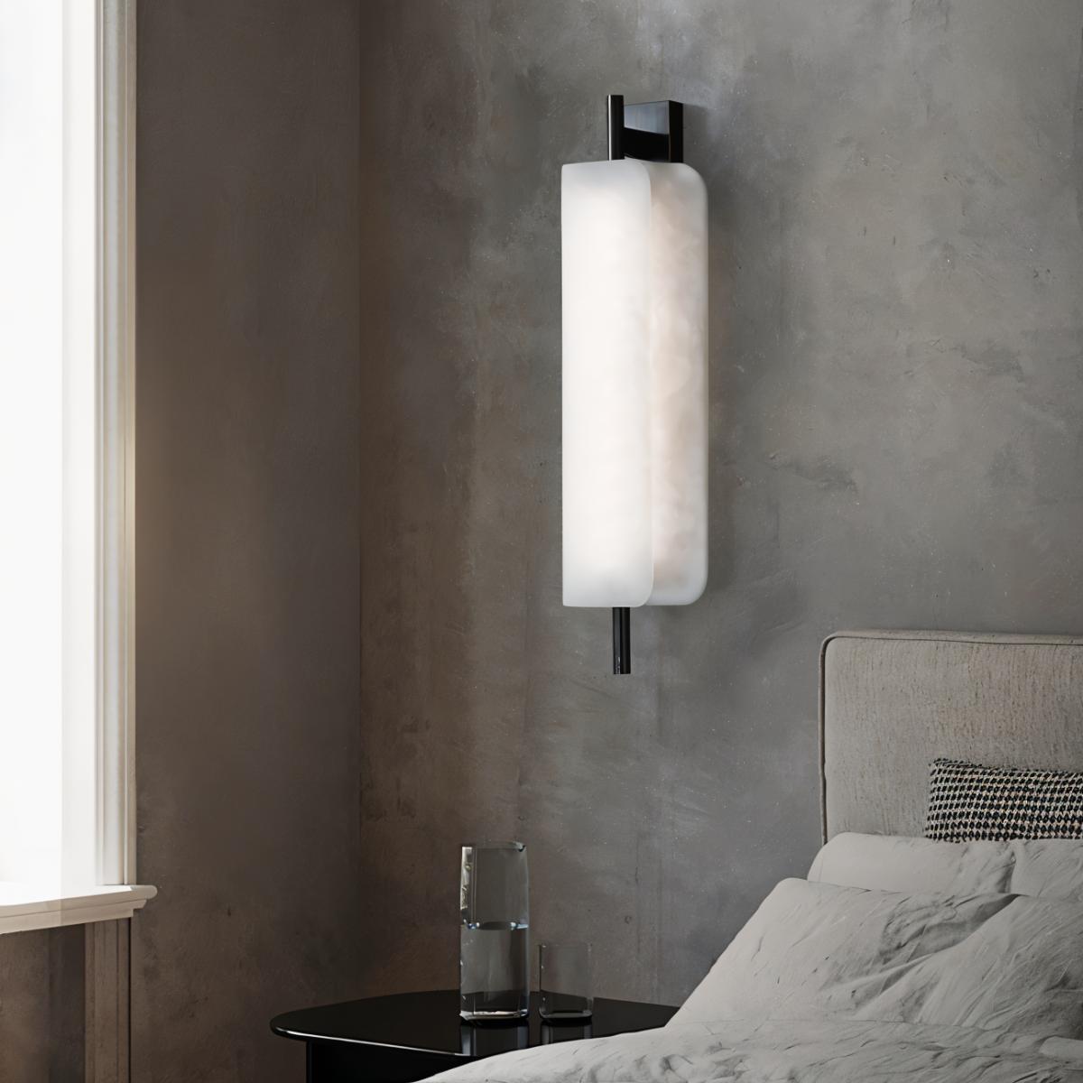Zazu Alabaster Wall Lamp - Nuvé
