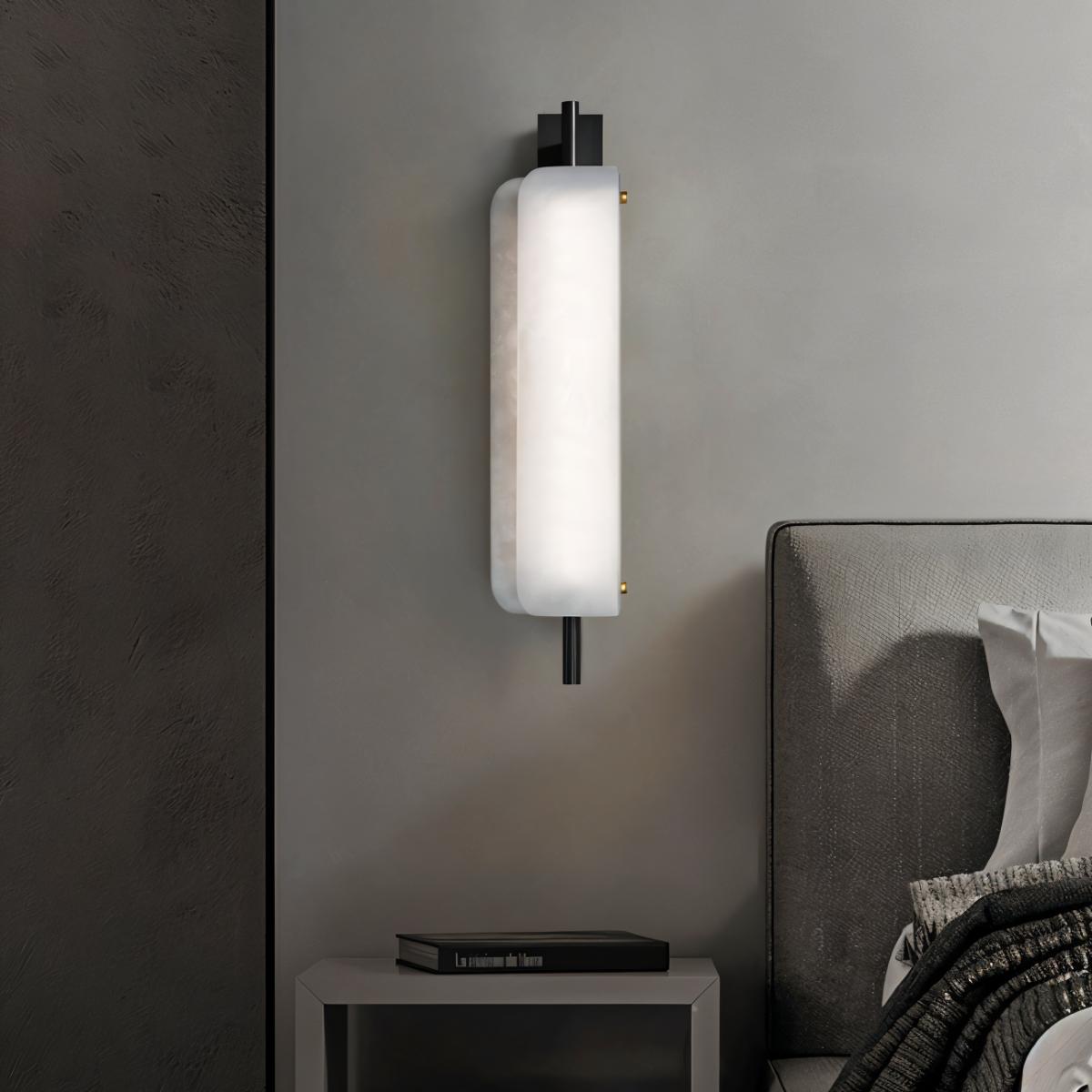 Zazu Alabaster Wall Lamp - Nuvé