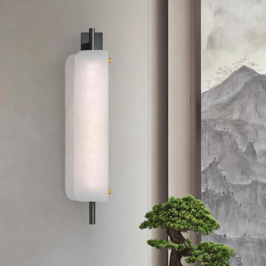 Zazu Alabaster Wall Lamp - Nuvé
