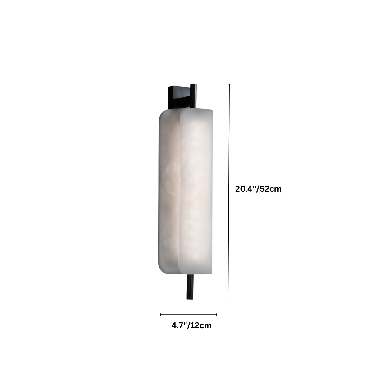 Zazu Alabaster Wall Lamp - Nuvé