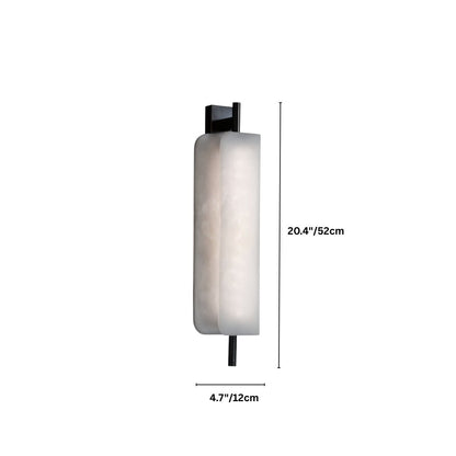 Zazu Alabaster Wall Lamp - Nuvé