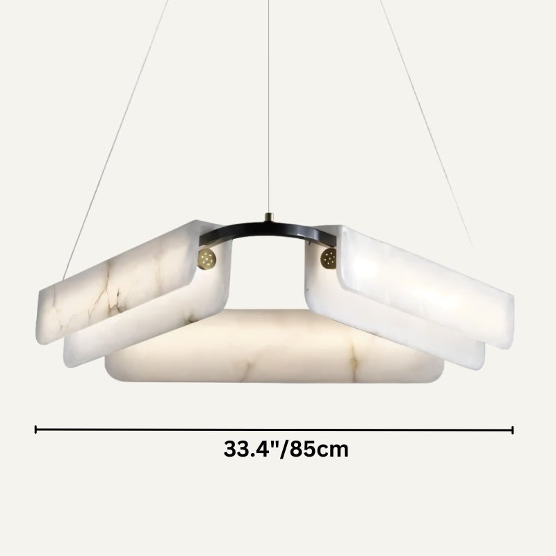 Zazu Alabaster Chandelier - Nuvé