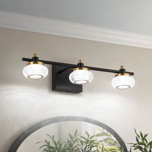 Residence Supply Zelvin Wall Lamp showcasing modern design with a sleek metal finish and warm ambient lighting.