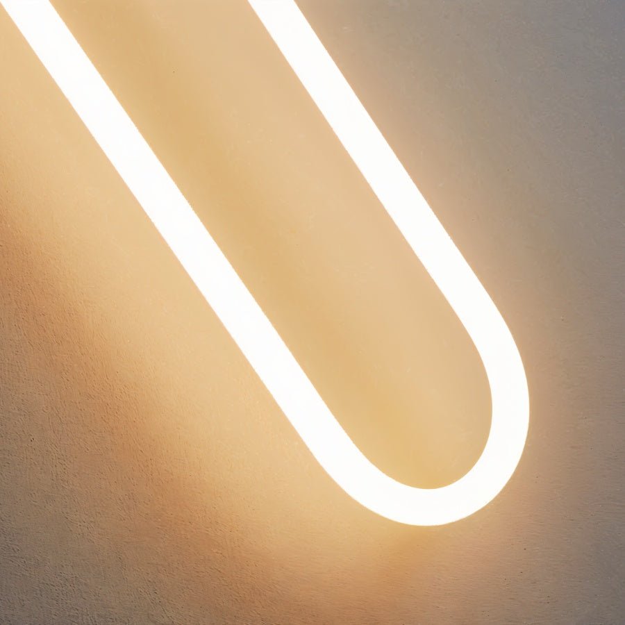Modern Zenn Wall Lamp by Residence Supply featuring a sleek acrylic tube design with a minimalist, contemporary style.