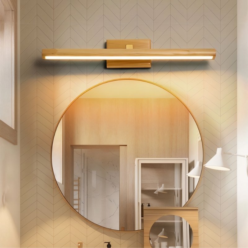 Modern Zoleryn Wall Lamp by Residence Supply, bathroom vanity lighting fixture with sleek design and bright illumination.