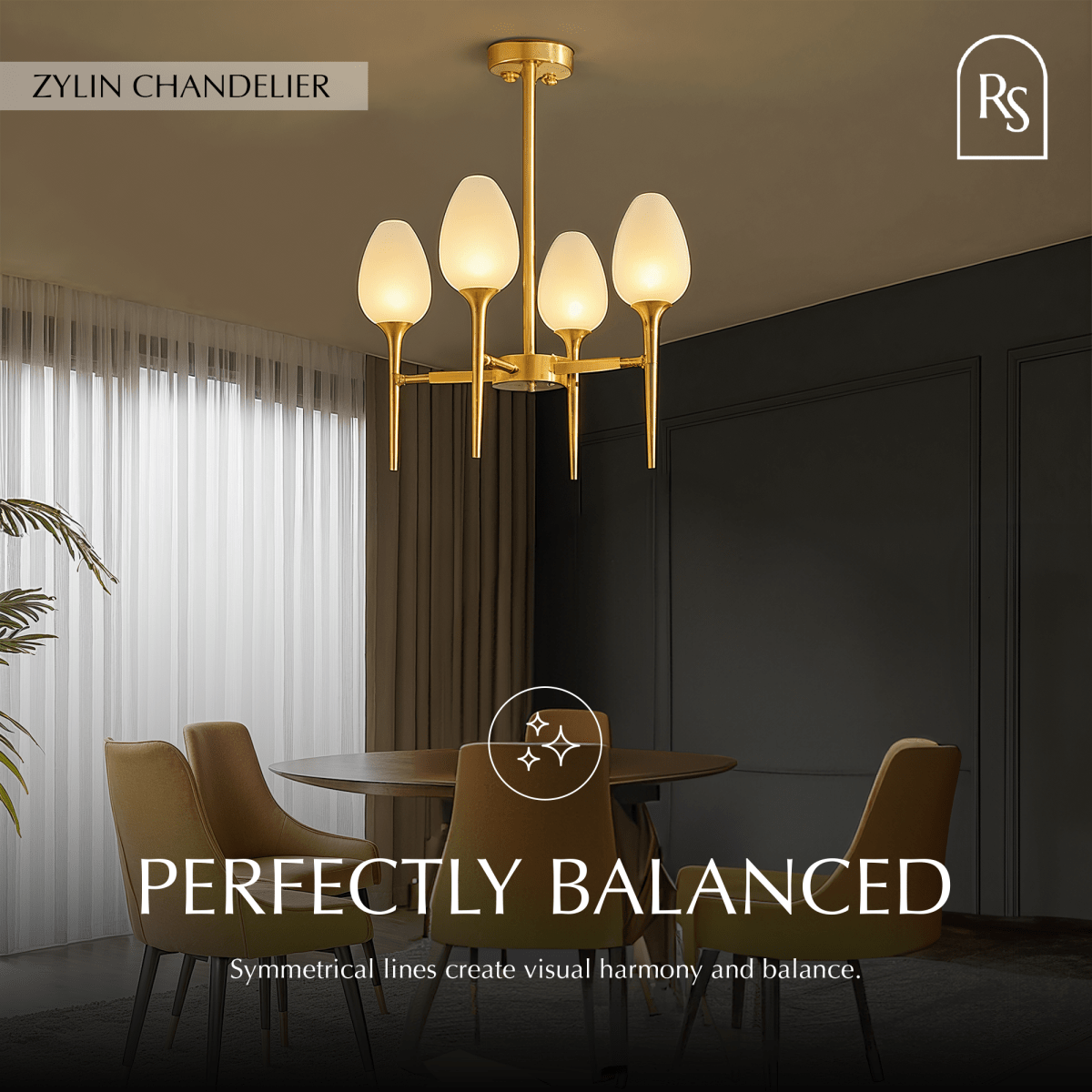 Zylin Chandelier - Nuvé